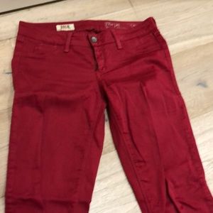 Sold by design lab red jeans